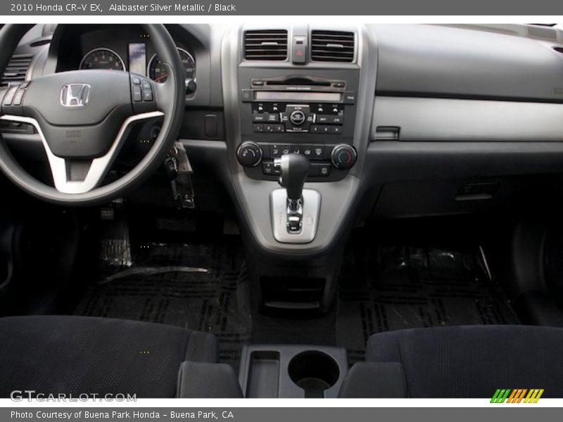 Alabaster Silver Metallic / Black 2010 Honda CR-V EX