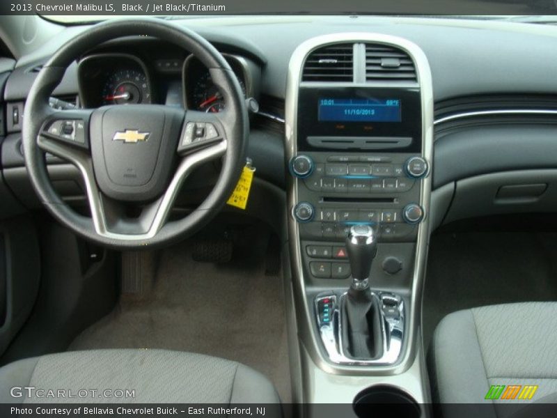 Black / Jet Black/Titanium 2013 Chevrolet Malibu LS