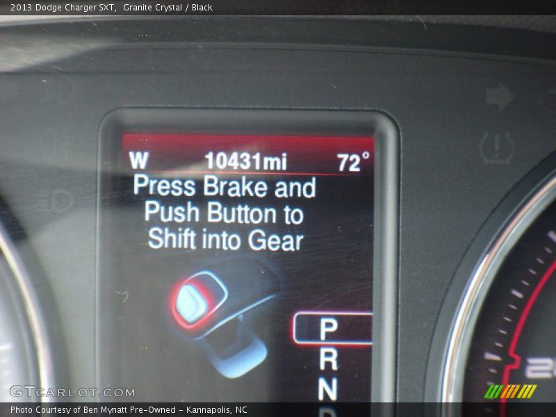Granite Crystal / Black 2013 Dodge Charger SXT