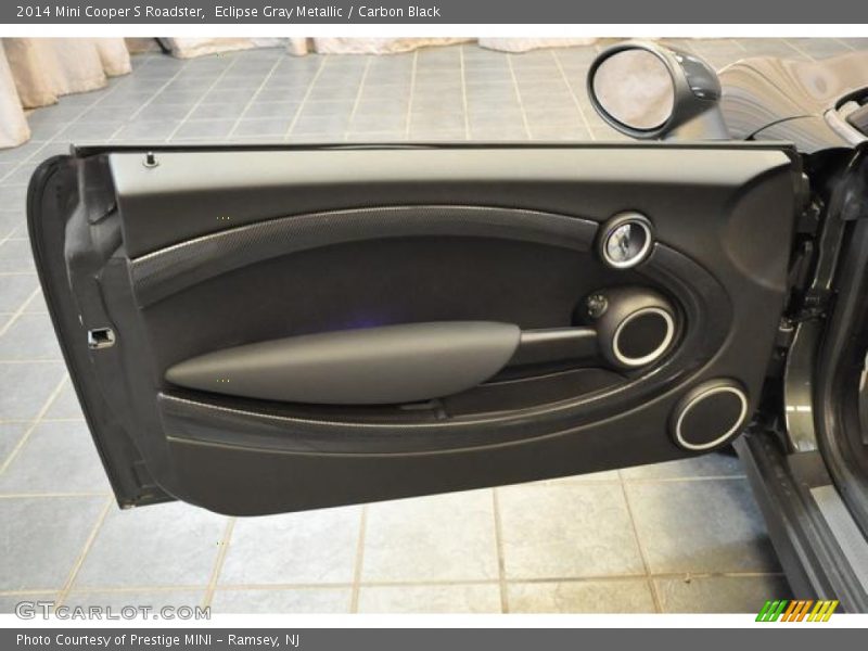 Eclipse Gray Metallic / Carbon Black 2014 Mini Cooper S Roadster
