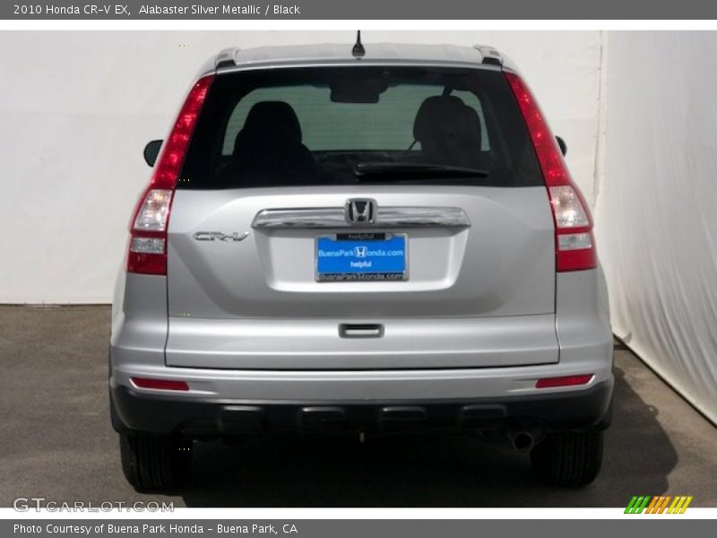 Alabaster Silver Metallic / Black 2010 Honda CR-V EX