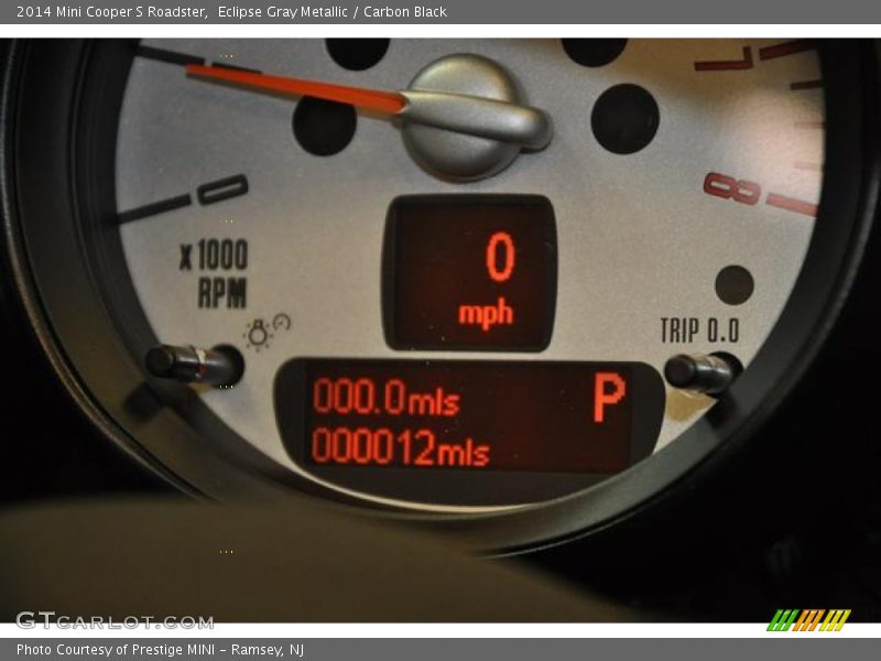 Eclipse Gray Metallic / Carbon Black 2014 Mini Cooper S Roadster