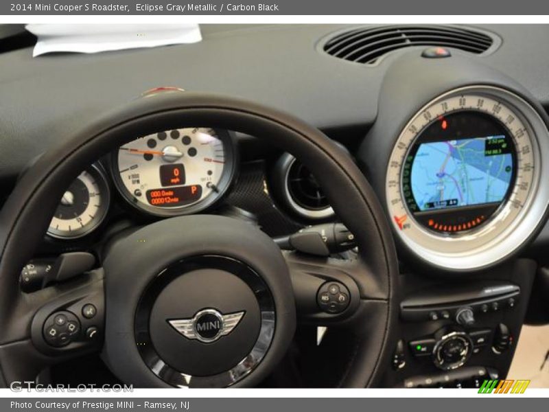 Eclipse Gray Metallic / Carbon Black 2014 Mini Cooper S Roadster