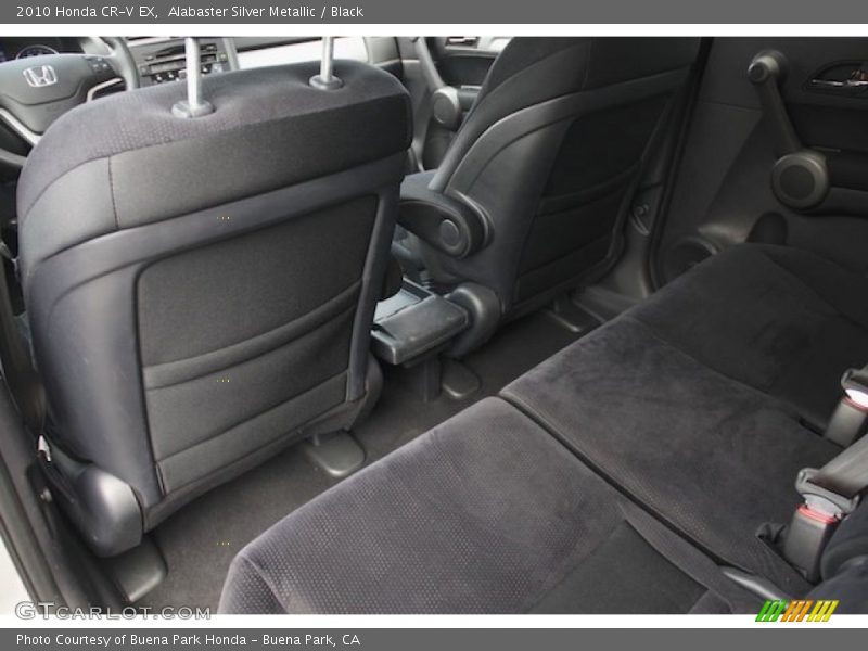 Alabaster Silver Metallic / Black 2010 Honda CR-V EX