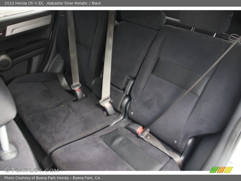 Alabaster Silver Metallic / Black 2010 Honda CR-V EX