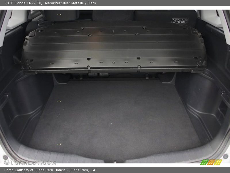 Alabaster Silver Metallic / Black 2010 Honda CR-V EX