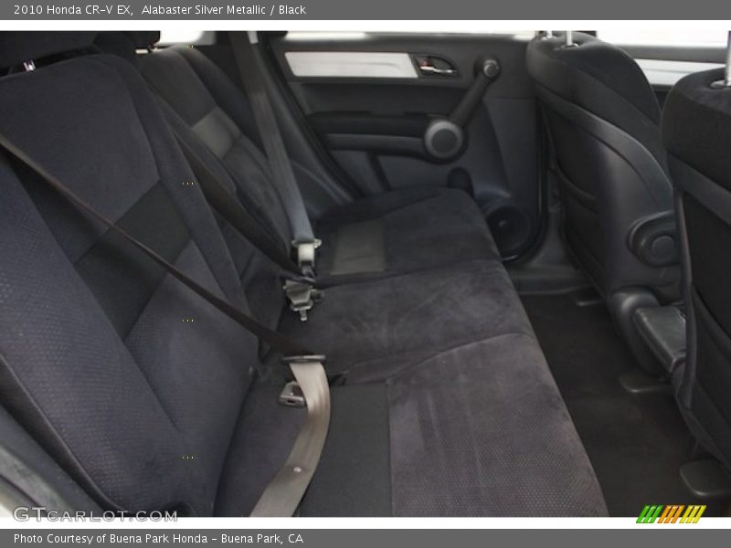 Alabaster Silver Metallic / Black 2010 Honda CR-V EX