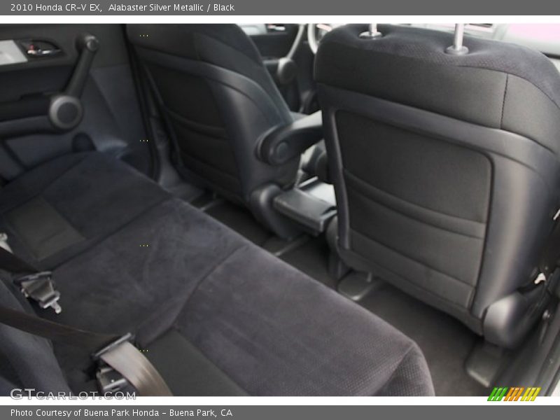 Alabaster Silver Metallic / Black 2010 Honda CR-V EX