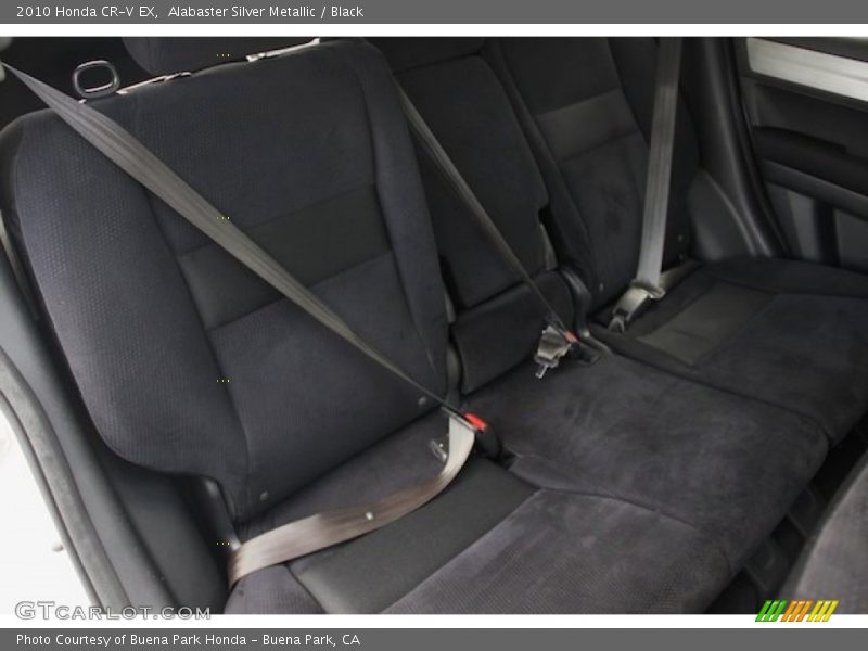 Alabaster Silver Metallic / Black 2010 Honda CR-V EX