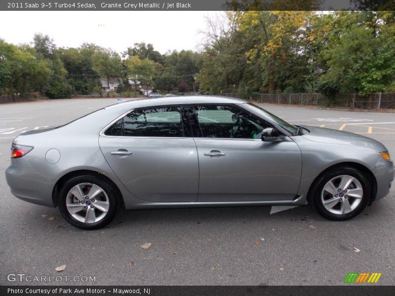 Granite Grey Metallic / Jet Black 2011 Saab 9-5 Turbo4 Sedan