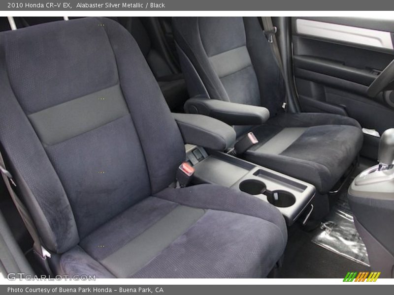 Alabaster Silver Metallic / Black 2010 Honda CR-V EX