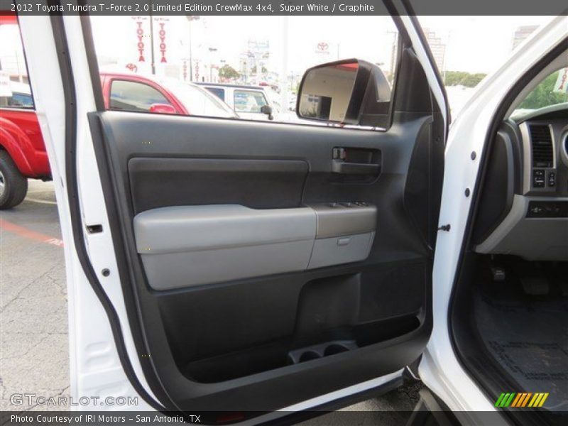 Super White / Graphite 2012 Toyota Tundra T-Force 2.0 Limited Edition CrewMax 4x4
