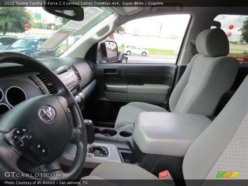 Super White / Graphite 2012 Toyota Tundra T-Force 2.0 Limited Edition CrewMax 4x4