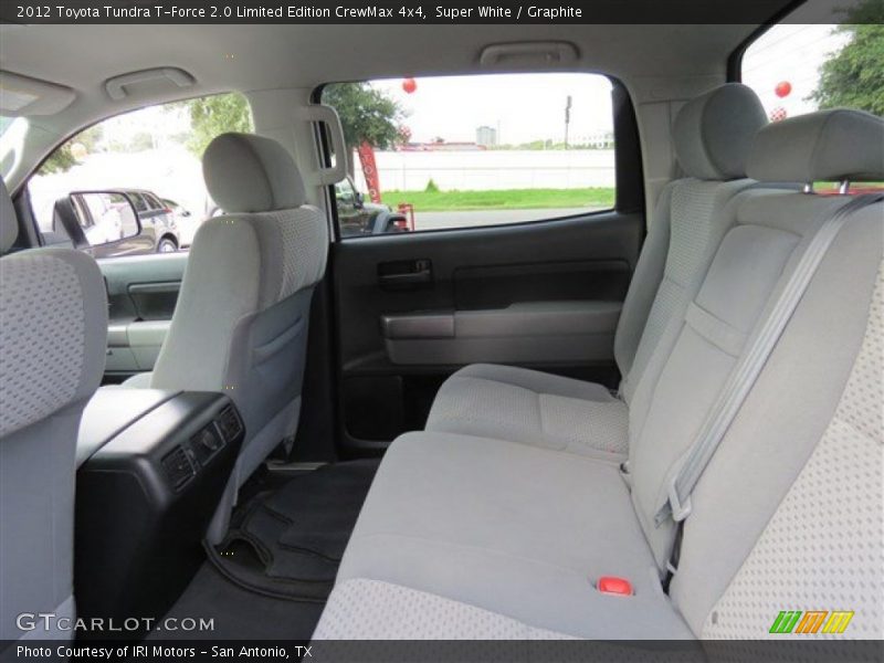 Super White / Graphite 2012 Toyota Tundra T-Force 2.0 Limited Edition CrewMax 4x4