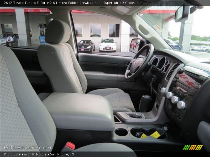 Super White / Graphite 2012 Toyota Tundra T-Force 2.0 Limited Edition CrewMax 4x4