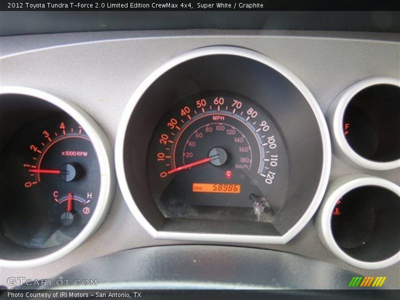 Super White / Graphite 2012 Toyota Tundra T-Force 2.0 Limited Edition CrewMax 4x4