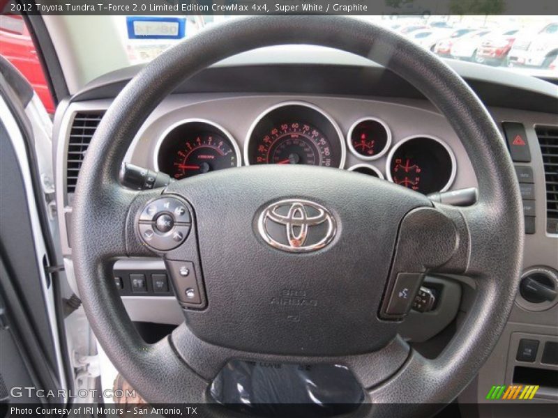 Super White / Graphite 2012 Toyota Tundra T-Force 2.0 Limited Edition CrewMax 4x4