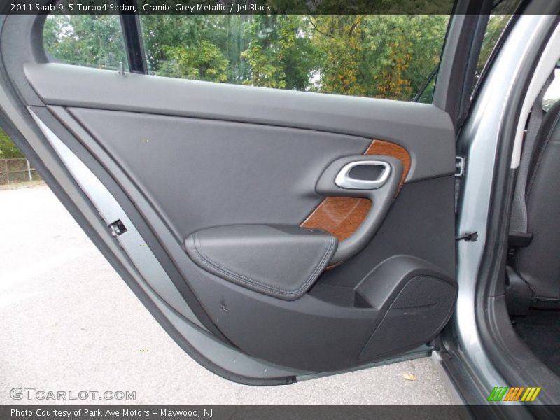 Granite Grey Metallic / Jet Black 2011 Saab 9-5 Turbo4 Sedan