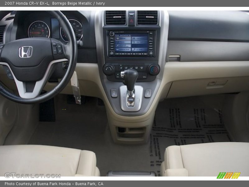 Borrego Beige Metallic / Ivory 2007 Honda CR-V EX-L