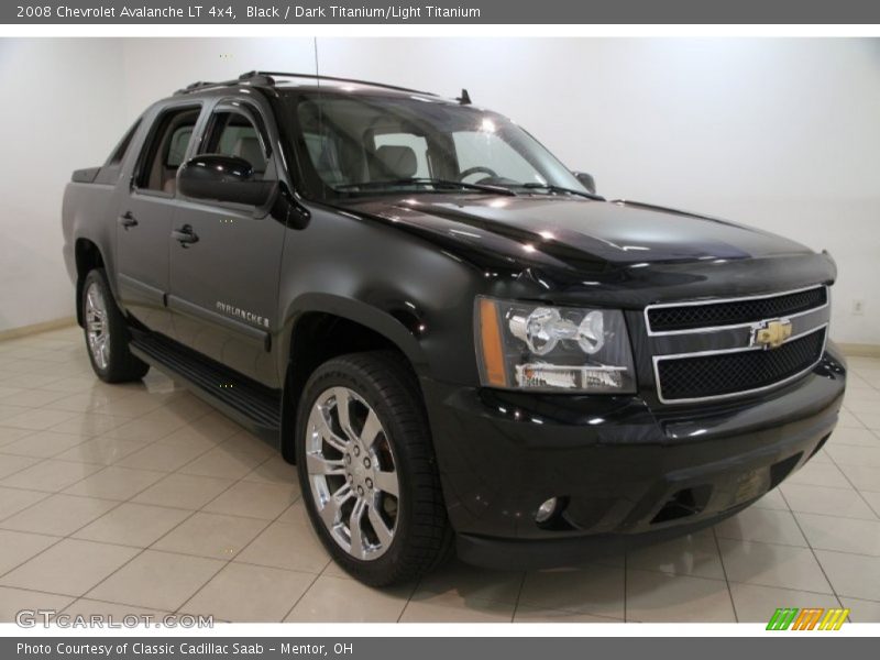 Black / Dark Titanium/Light Titanium 2008 Chevrolet Avalanche LT 4x4