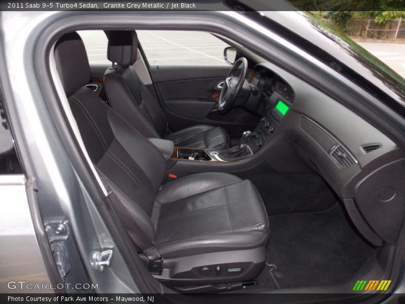 Granite Grey Metallic / Jet Black 2011 Saab 9-5 Turbo4 Sedan