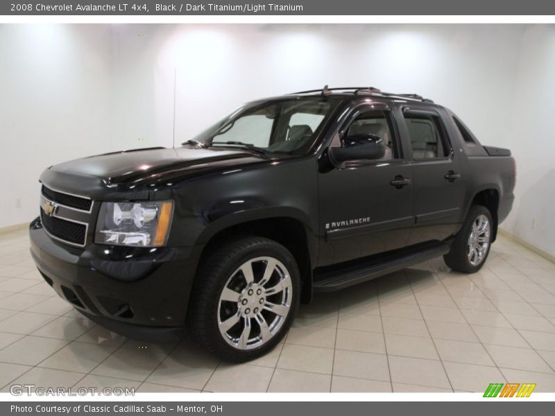 Black / Dark Titanium/Light Titanium 2008 Chevrolet Avalanche LT 4x4