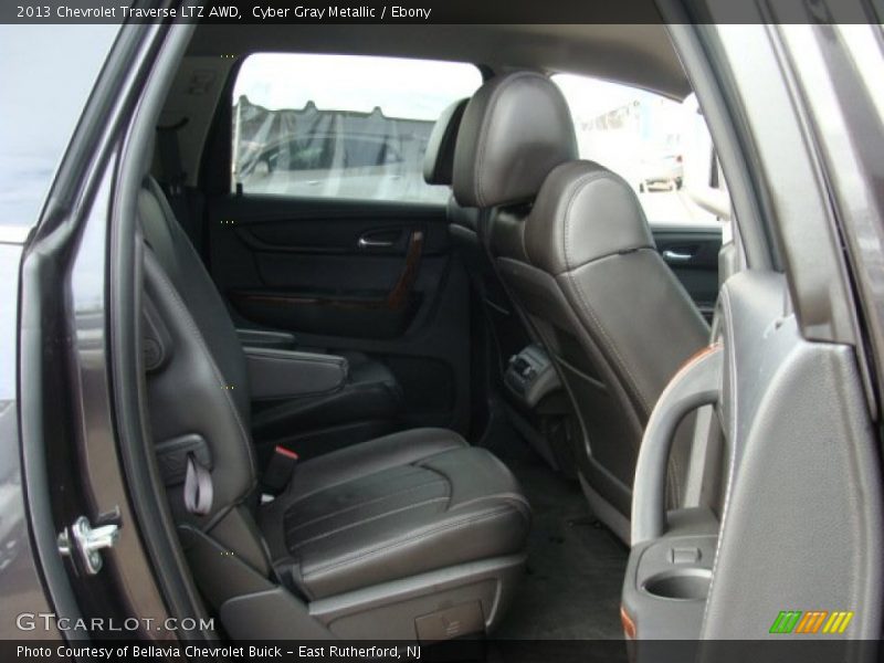 Cyber Gray Metallic / Ebony 2013 Chevrolet Traverse LTZ AWD