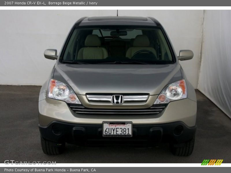 Borrego Beige Metallic / Ivory 2007 Honda CR-V EX-L