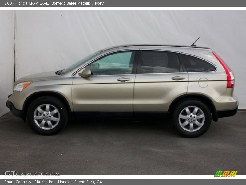 Borrego Beige Metallic / Ivory 2007 Honda CR-V EX-L