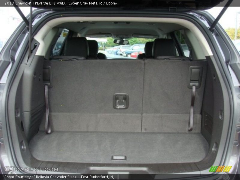 Cyber Gray Metallic / Ebony 2013 Chevrolet Traverse LTZ AWD