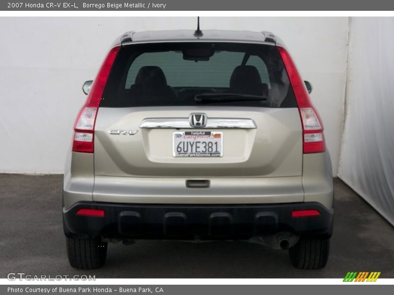 Borrego Beige Metallic / Ivory 2007 Honda CR-V EX-L