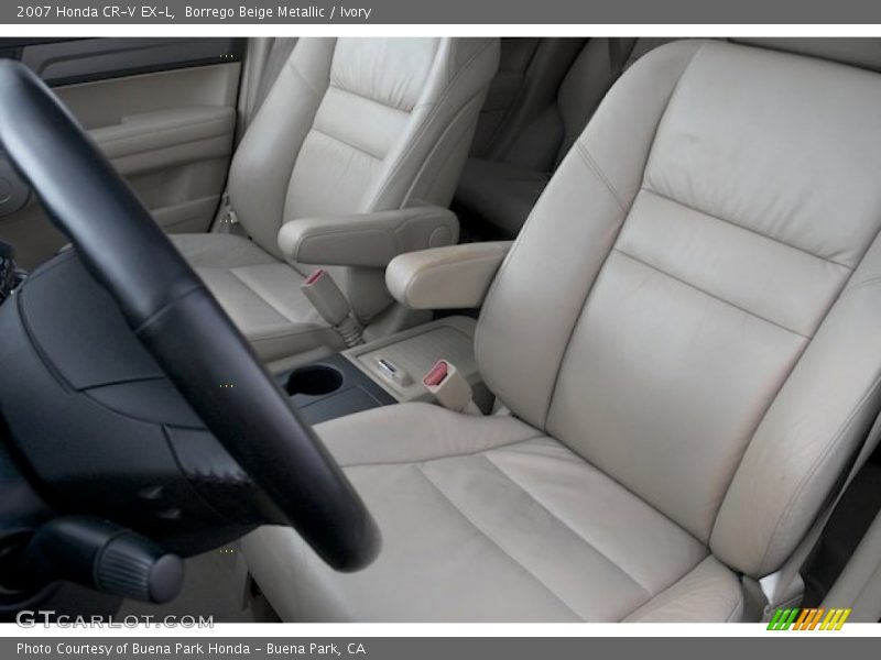Borrego Beige Metallic / Ivory 2007 Honda CR-V EX-L