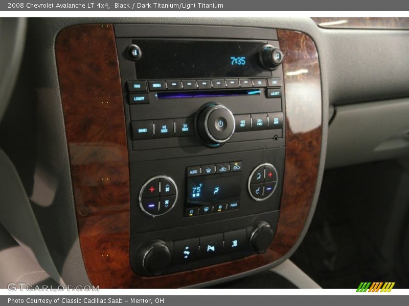 Black / Dark Titanium/Light Titanium 2008 Chevrolet Avalanche LT 4x4