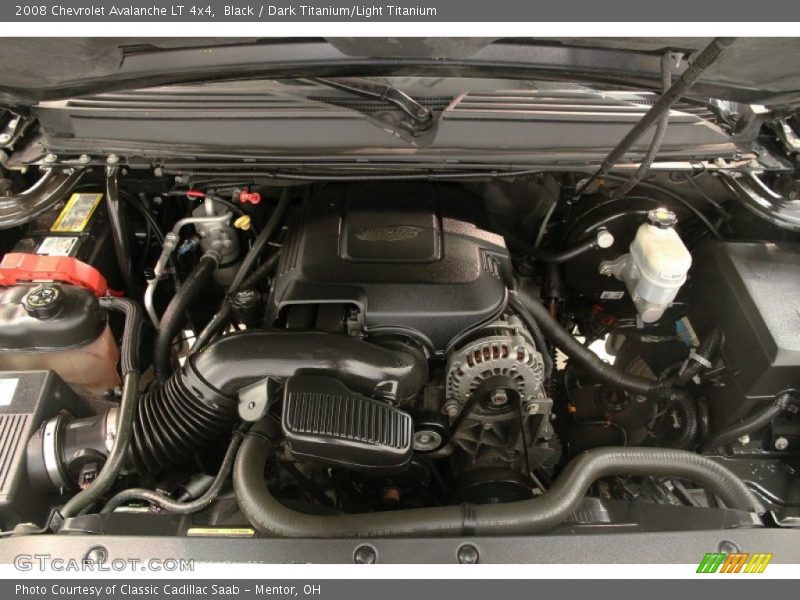 Black / Dark Titanium/Light Titanium 2008 Chevrolet Avalanche LT 4x4