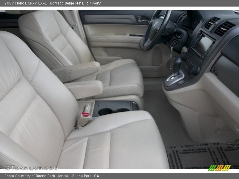 Borrego Beige Metallic / Ivory 2007 Honda CR-V EX-L