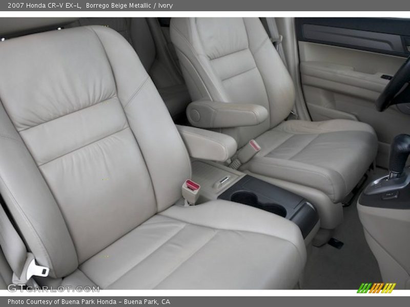 Borrego Beige Metallic / Ivory 2007 Honda CR-V EX-L