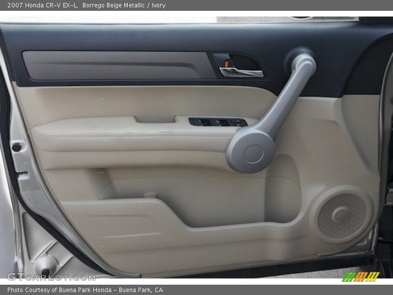 Borrego Beige Metallic / Ivory 2007 Honda CR-V EX-L