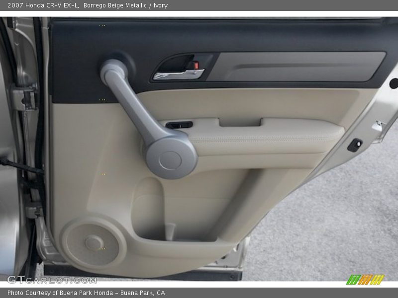 Borrego Beige Metallic / Ivory 2007 Honda CR-V EX-L