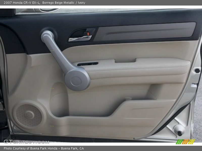 Borrego Beige Metallic / Ivory 2007 Honda CR-V EX-L