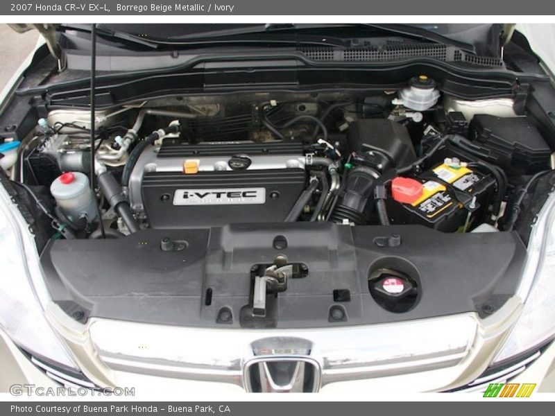 Borrego Beige Metallic / Ivory 2007 Honda CR-V EX-L