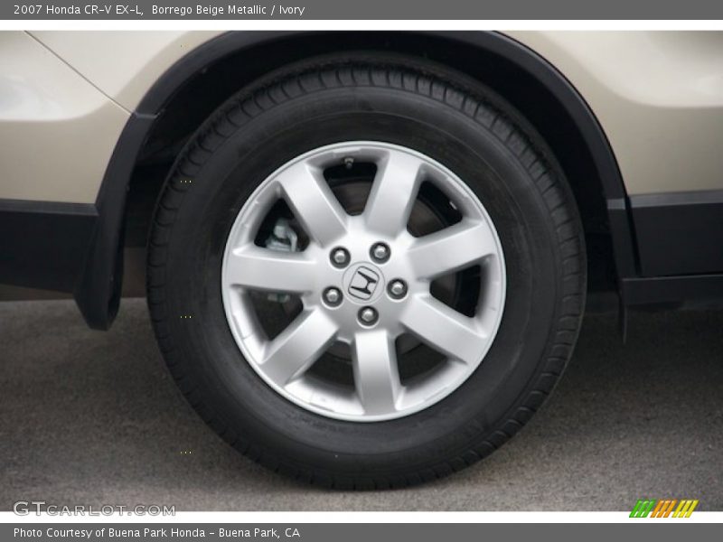 Borrego Beige Metallic / Ivory 2007 Honda CR-V EX-L