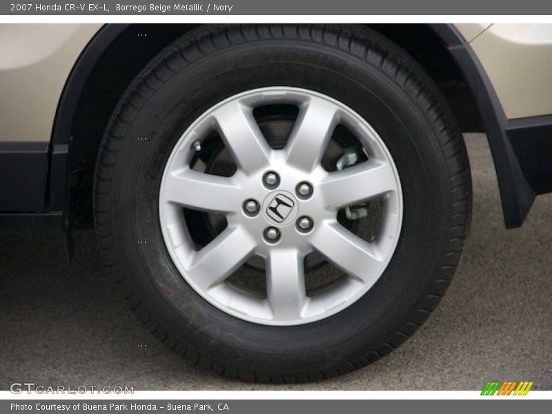 Borrego Beige Metallic / Ivory 2007 Honda CR-V EX-L