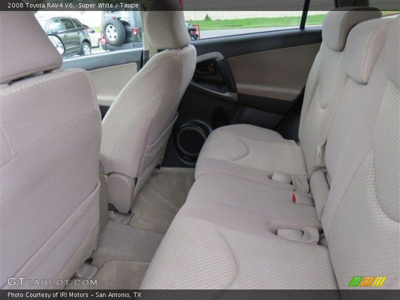 Super White / Taupe 2008 Toyota RAV4 V6