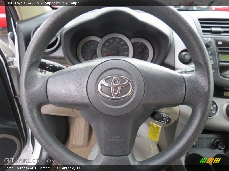 Super White / Taupe 2008 Toyota RAV4 V6