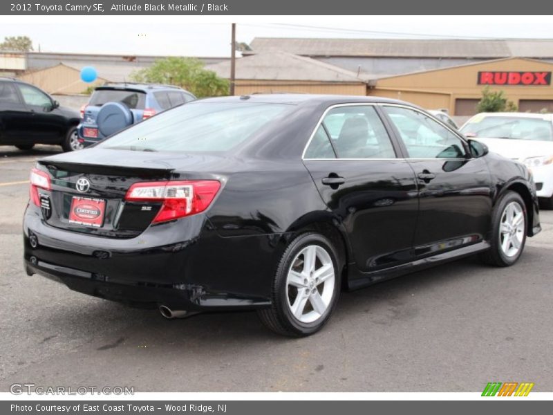 Attitude Black Metallic / Black 2012 Toyota Camry SE