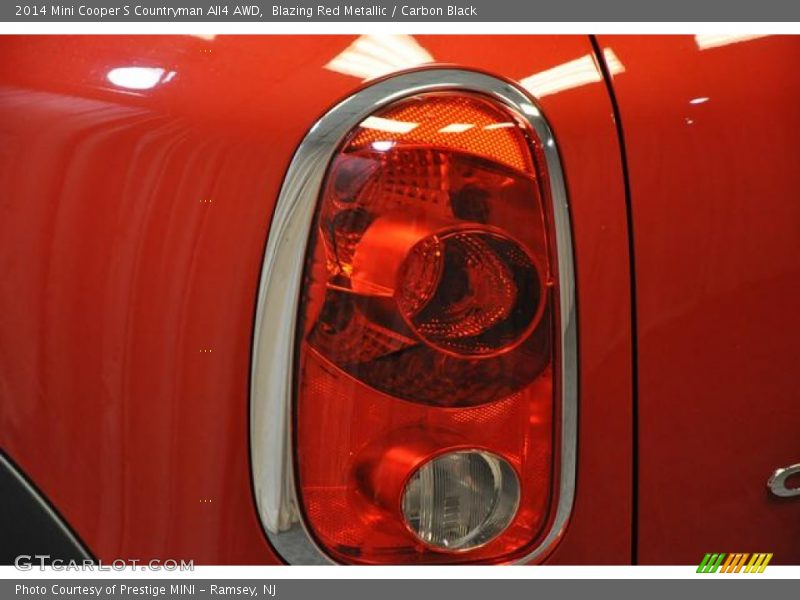 Blazing Red Metallic / Carbon Black 2014 Mini Cooper S Countryman All4 AWD
