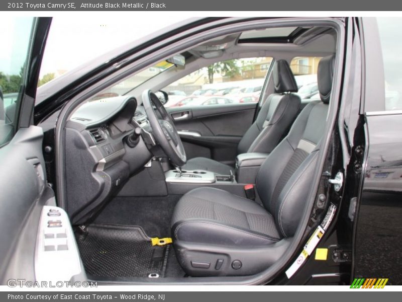 Attitude Black Metallic / Black 2012 Toyota Camry SE