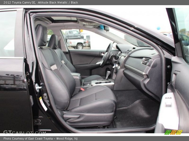 Attitude Black Metallic / Black 2012 Toyota Camry SE