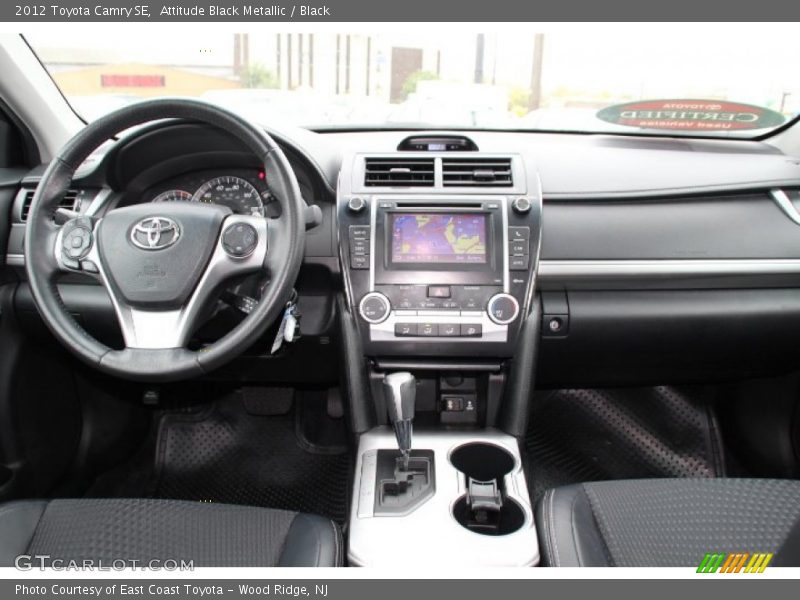 Attitude Black Metallic / Black 2012 Toyota Camry SE