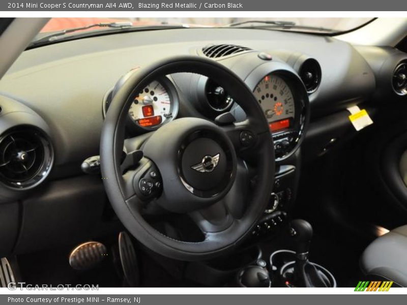 Blazing Red Metallic / Carbon Black 2014 Mini Cooper S Countryman All4 AWD